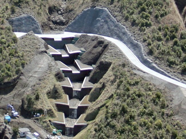 桜島地区治山工事  （西道川第2支流第3分流）