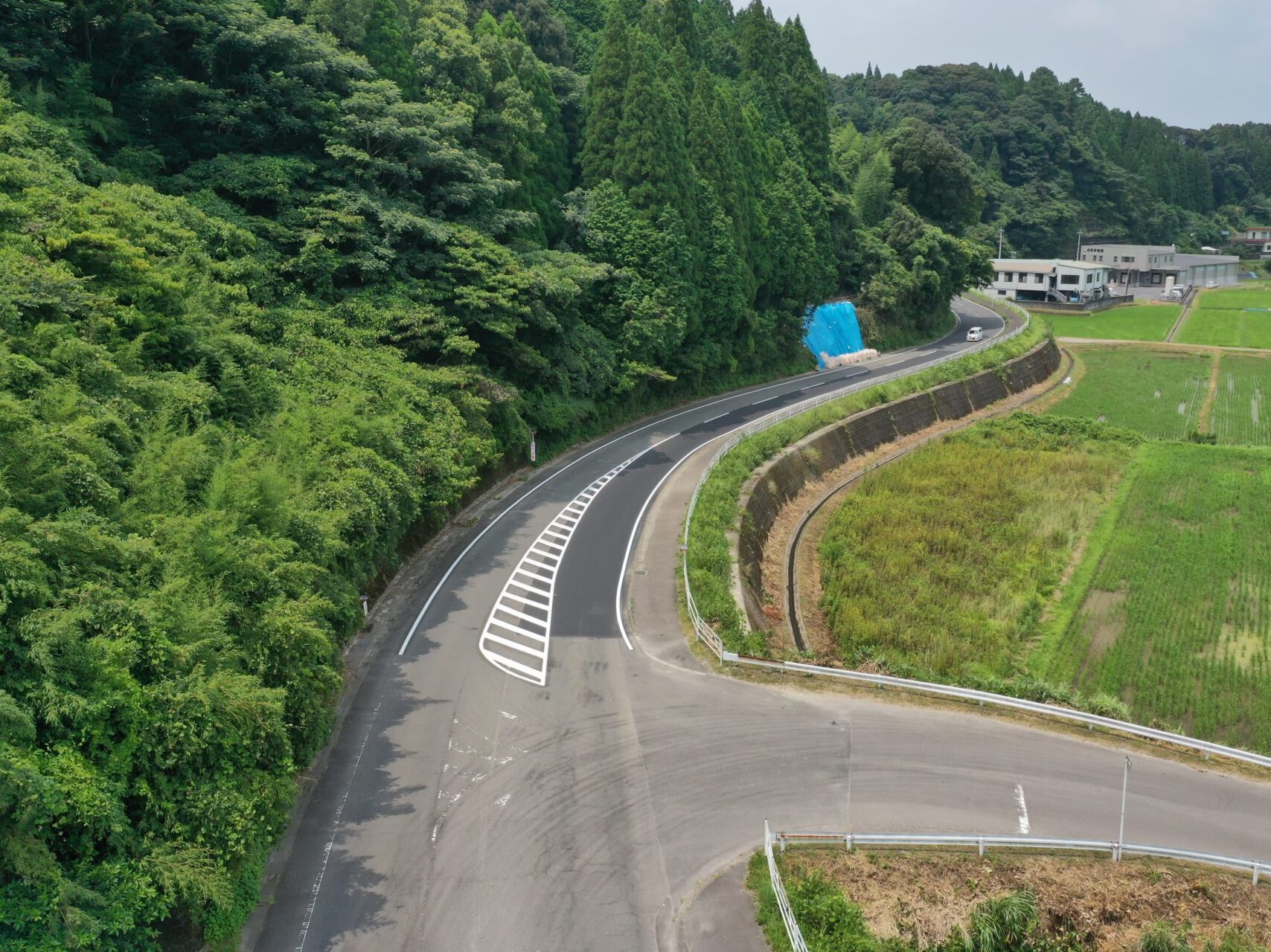 第２号県単道路整備（舗装補修）工事（０県債本城町工区）