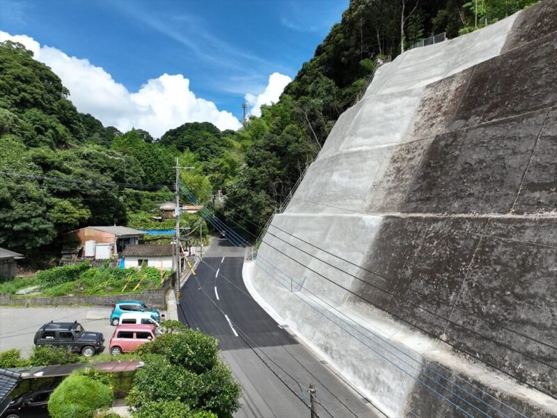 堂ノ下大牧線道路災害防止工事（その2）