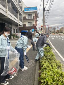 清掃ボランティアを行いました