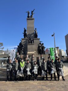 清掃ボランティアを行いました